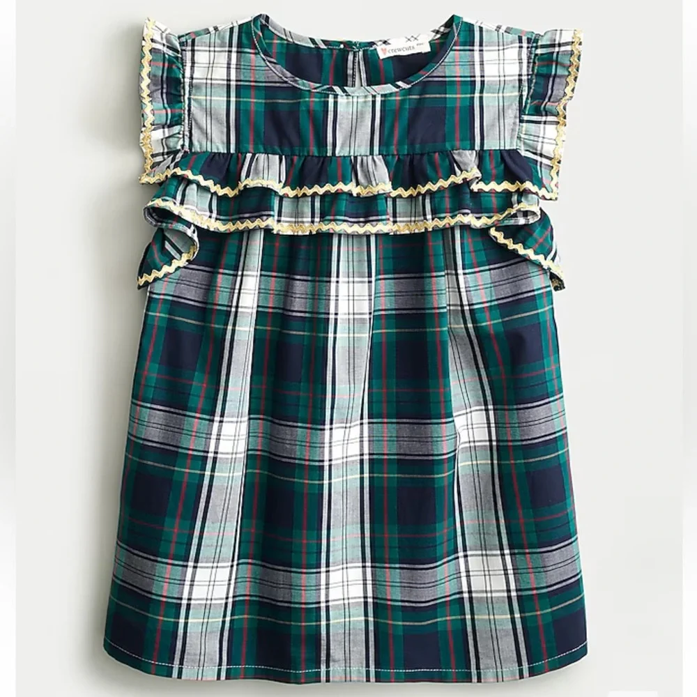 J. Crew: Girls' Sleeveless Ruffle-trim Top For Girls
Love. Ruffles Cotton - Picture 1 of 6
